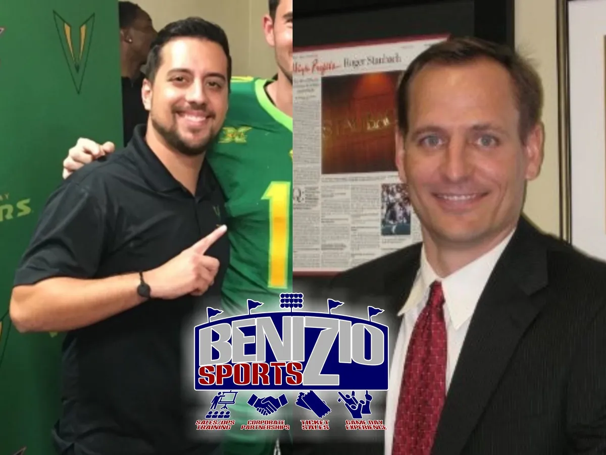 Ronnie Davis and the Benizio Sports support team